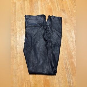 SPANX Faux Leather Legging, Large